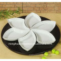 Huaide RH016-MP White Fine Porcelain Serving Dishes Set
